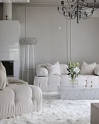 Shaggy szőnyeg - Pomaire (fehér)