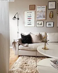 Shaggy szőnyeg - Kanvas (bézs)