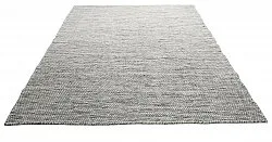 Gyapjúszőnyeg - Otago (szürke/fekete)