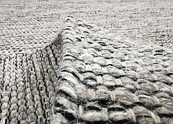 Gyapjúszőnyeg - Otago (szürke/fekete)
