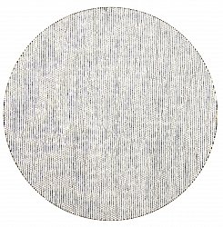 Kerek szőnyeg - Otago (fekete/fehér)