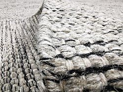 Gyapjúszőnyeg - Otago (szürke/fekete)