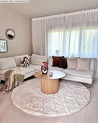 Kerek szőnyegek - Rostock (offwhite)