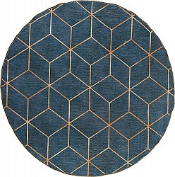 Kerek szőnyeg - Remy (kék)