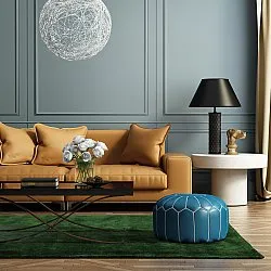 Recycled PET with viscose look (zöld)