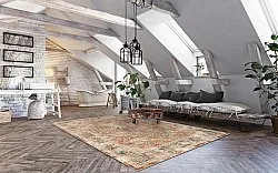 Wilton szőnyeg - Douz (piros/többszínű)