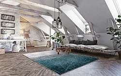 Wilton szőnyeg - Jervis (türkiz)