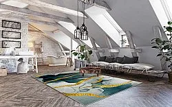 Wilton szőnyeg - Alvaro (kék/fehér/arany)