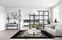 Wilton szőnyeg - Livada (fekete/többszínű)