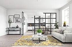 Wilton szőnyeg - Mojácar (sárga)