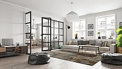 Wilton szőnyeg - Tizzano (kék/többszínű)