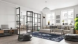 Wilton szőnyeg - Nefta (fekete)