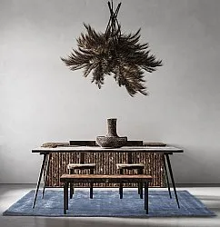 Recycled PET with viscose look (kék)