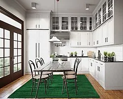 Recycled PET with viscose look (zöld)