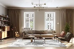 Wilton szőnyeg - Attika (szürke/fehér)