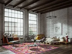 Wilton szőnyeg - Fernana (rózsaszín/többszínű)