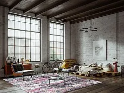 Wilton szőnyeg - Jedaida (rózsaszín/többszínű)