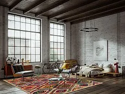 Wilton szőnyeg - Arózsaszín (többszínű)