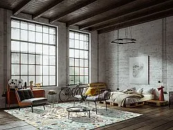 Wilton szőnyeg - Mojácar (kék)