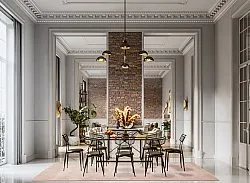 Recycled PET with viscose look (világosbarna)