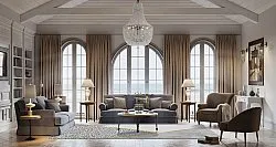 Wilton szőnyeg - Granada (szürke/arany)