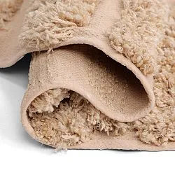 Kerek szőnyeg - Cazorla Natural Cotton Shaggy (bézs)