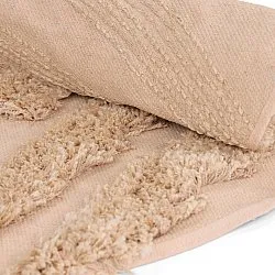 Kerek szőnyeg - Cazorla Natural Cotton Shaggy (bézs)