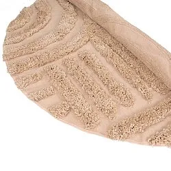 Kerek szőnyeg - Cazorla Natural Cotton Shaggy (bézs)