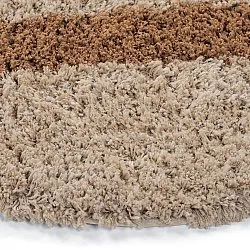 Kerek szőnyeg - Cefalu Natural Cotton Shaggy (multi)