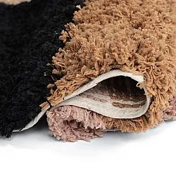 Kerek szőnyeg - Cefalu Natural Cotton Shaggy (multi)