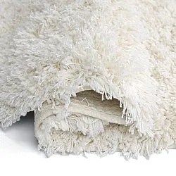 Kerek szőnyeg - Lindos Natural Cotton Shaggy (fehér)