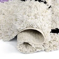 Kerek szőnyeg - Naousa Natural Cotton Shaggy (multi)