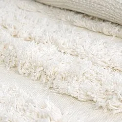 Kerek szőnyeg - Cazorla Natural Cotton Shaggy (piszkosfehér)