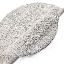 Kerek szőnyeg - Combarro Solid Cotton Shaggy (krém)