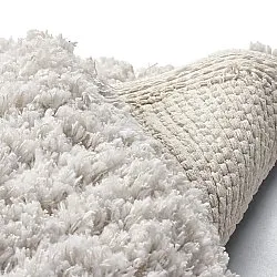 Kerek szőnyeg - Combarro Solid Cotton Shaggy (krém)