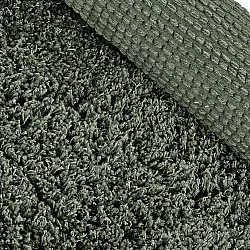 Kerek szőnyeg - Combarro Solid Cotton Shaggy (zöld)