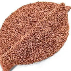 Kerek szőnyeg - Combarro Solid Cotton Shaggy (világos narancs)