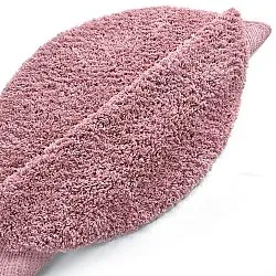 Kerek szőnyeg - Combarro Solid Cotton Shaggy (világos rózsaszín)