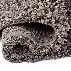 Kerek szőnyeg - Combarro Solid Cotton Shaggy (taupe)