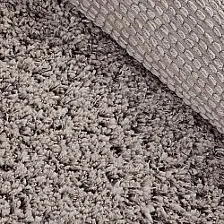 Kerek szőnyeg - Combarro Solid Cotton Shaggy (taupe)