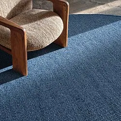 Kerek szőnyeg - Hamilton (sötétkék)