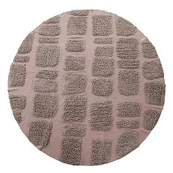 Kerek szőnyeg - Otranto Natural Cotton Shaggy (taupe)
