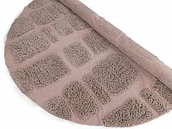 Kerek szőnyeg - Otranto Natural Cotton Shaggy (taupe)