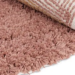 Kerek szőnyeg - Perast Natural Cotton Shaggy (multi)