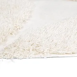 Kerek szőnyeg - Sivota Natural Cotton Shaggy (piszkosfehér)