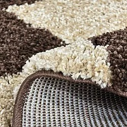 Kerek szőnyegek - Albi (barna/bézs)