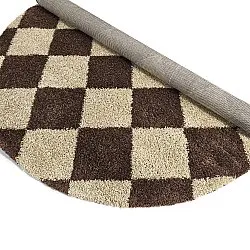 Kerek szőnyegek - Albi (barna/bézs)