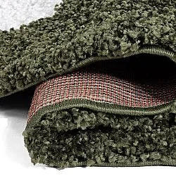 Kerek szőnyegek - Asilah (zöld/fehér)