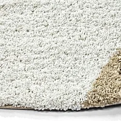 Kerek szőnyegek - Chiniot (barna/bézs/fehér)