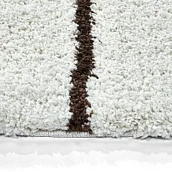 Kerek szőnyegek - Eze (fehér/barna)